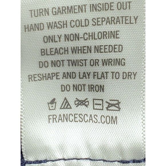 Francesca’s Mi Ami Dress Size Large Lace Blue Glam Cocktail Party Event Prom - Picture 6 of 8